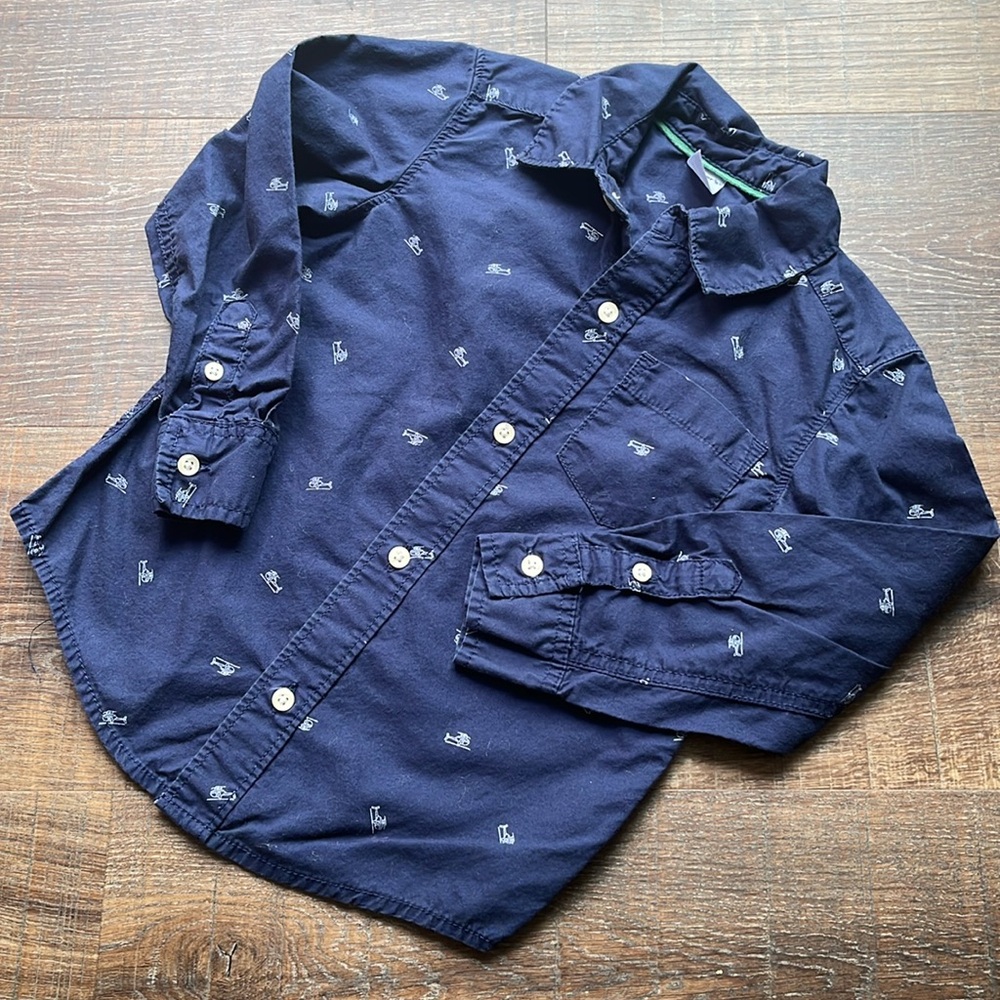 Cat & Jack Button Down